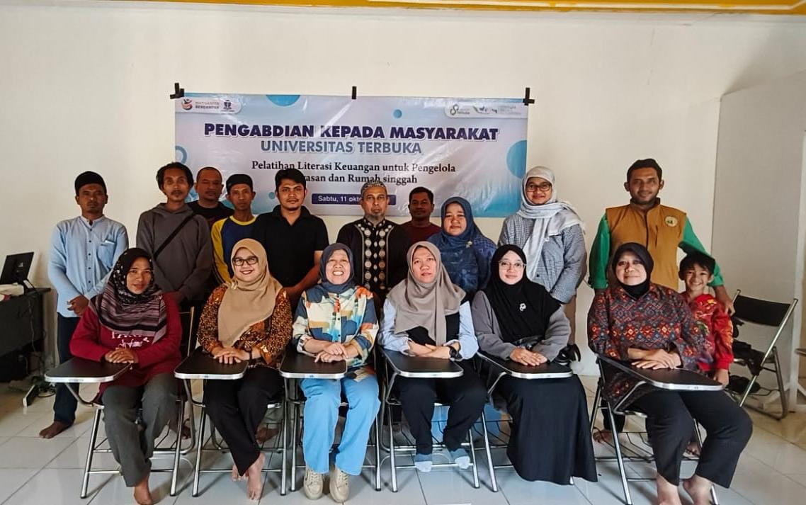 Universitas Terbuka dorong akuntabilitas lembaga sosial di Banten dengan Pelatihan manajemen keuangan di Yayasan senyum insan nusantara dan Sedekah Terbuka   