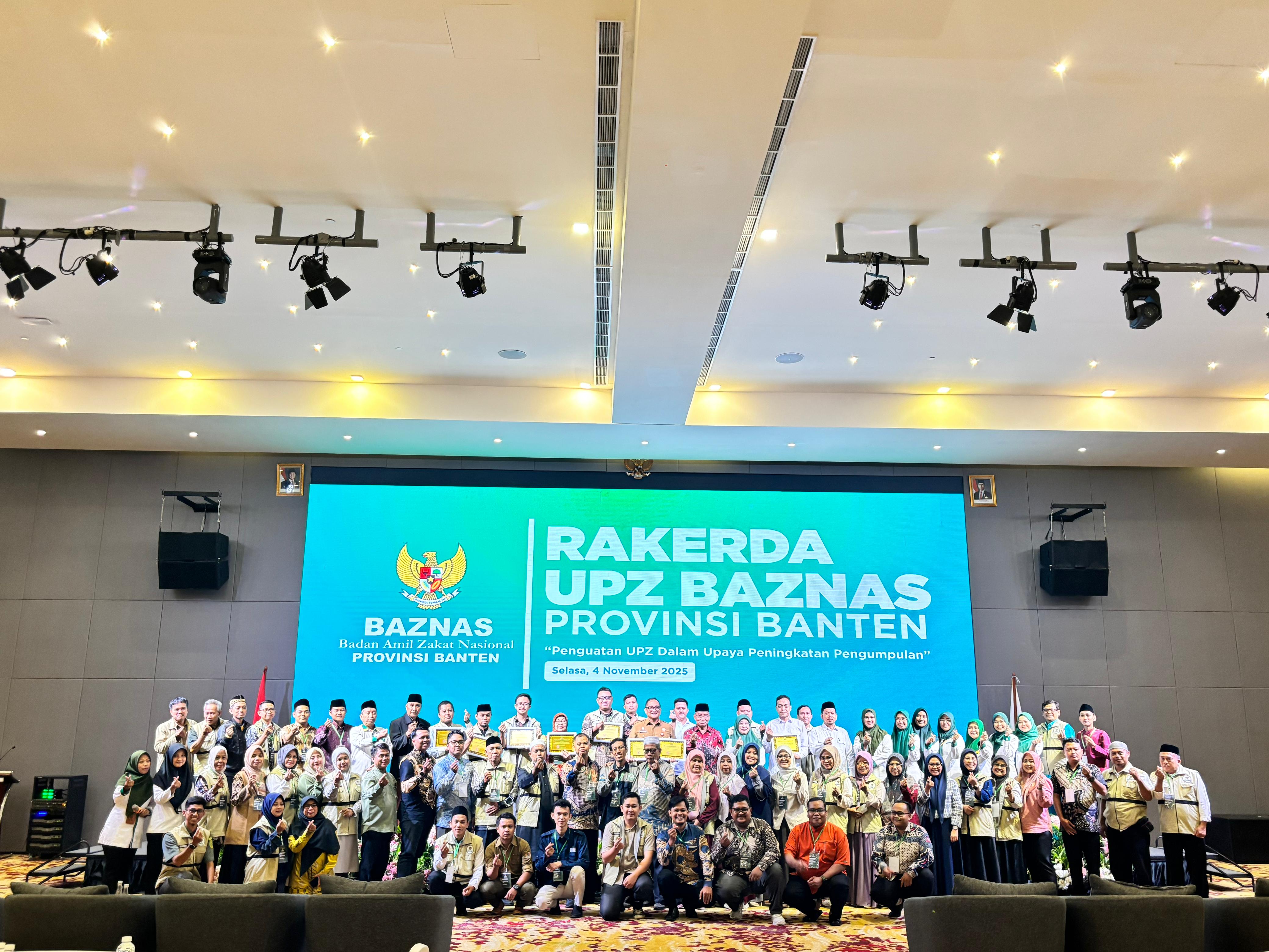 Rakerda UPZ BAZNAS Banten 2025: Penguatan Sinergi dan Optimalisasi Potensi Zakat untuk Kemaslahatan Umat